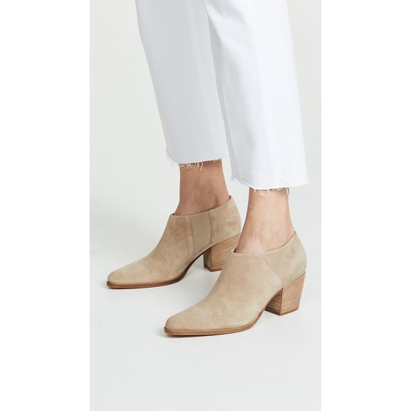 Vince Shoes - Vince Hamilton Booties in Coco Suede Size 8